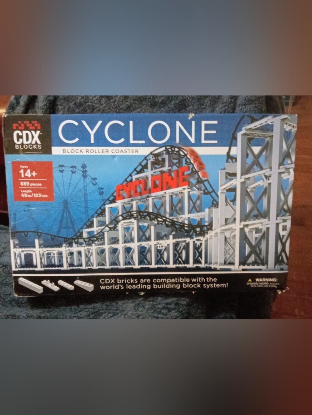 CDX Blocks Cyclone Roller Coaster Set - New in Box